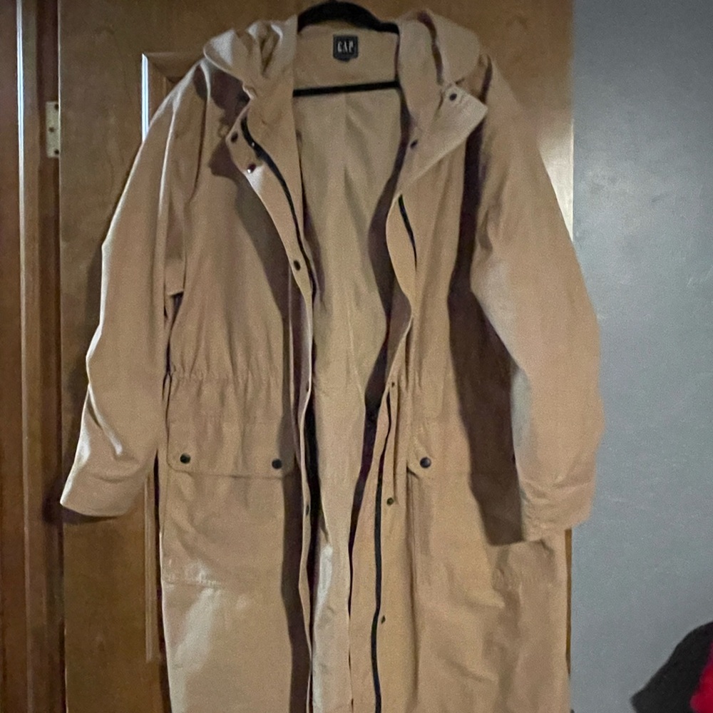Gap Women’s Outfit Rain Trench Coat